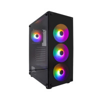 Корпус 1stPlayer V3-B-BK-4F1