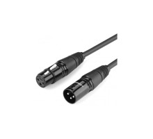 Кабель мультимедійний XLR M to XLR F 2.0m AV130 black Ugreen (20710)