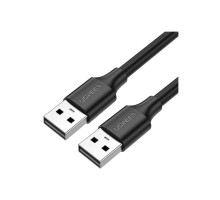 Дата кабель USB 2.0 AM/AM 1.5m US102 black Ugreen (10310)