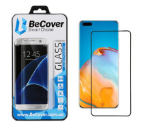 Скло захисне BeCover Huawei P40 Black (704830)