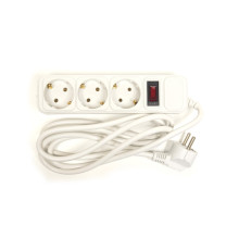 Мережевий фільтр живлення PowerPlant 1.8 м, 3 розетки, евростандарт (JY-1054/1.8) (PPSA10M18S3)