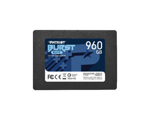 Накопичувач SSD 2.5" 960GB Burst Elite Patriot (PBE960GS25SSDR)