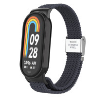 Ремінець до фітнес браслета Armorstandart Braided Solo Loop для Xiaomi Smart Band 10/9/8 Charcoal (ARM86881)