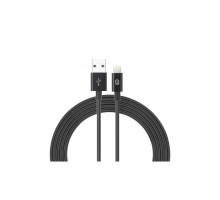 Дата кабель USB 2.0 AM to Lightning 1.0m black Armorstandart (ARM64287)