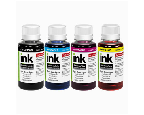 Чорнило ColorWay Canon PGI-450/CLI-451(4х100мл) BK/С/M/Y (CW-CW450/CW451SET01)