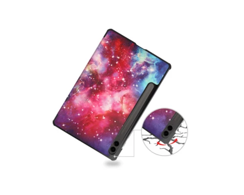 Чохол до планшета BeCover Smart Case Samsung Tab S9 Plus (SM-X810/SM-X816)/S9 FE Plus (SM-X610/SM-X616) 12.4" Space (710382) Чохол до планшета BeCover Smart Case Samsung Tab S9 Plus (SM-X810/SM-X816)/S9 FE Plus (SM-X610/SM-X616) 12.4" Space (710382)