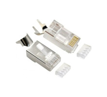 Конектор RJ45 cat.7 FTP 8P8C * 100 (наскрізні отв., позолоч. конт.) Cablexpert (LC-PTF7-01/100)