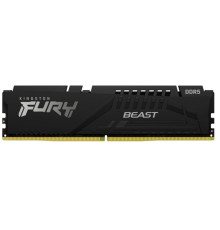 Модуль пам'яті для комп'ютера DDR5 32GB 5200 MHz Beast Black Kingston Fury (ex.HyperX) (KF552C36BBE-32)