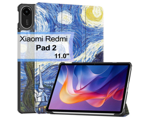 Чохол до планшета BeCover Smart Xiaomi Redmi Pad 2 11.0" Night (713649)
