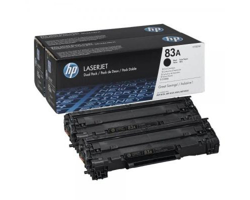 Картридж HP LJ  83A Black Dual Pack (CF283AF/CF283AD)