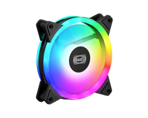 Кулер до корпусу PcCooler F3 T120 ARGB BK