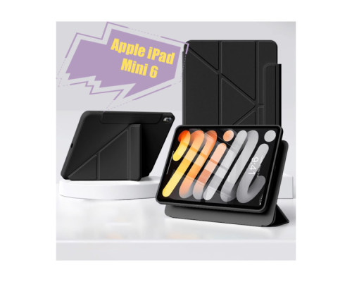 Чохол до планшета BeCover Ultra Slim Origami Flex Apple iPad Mini 6 2021 Black (712967)