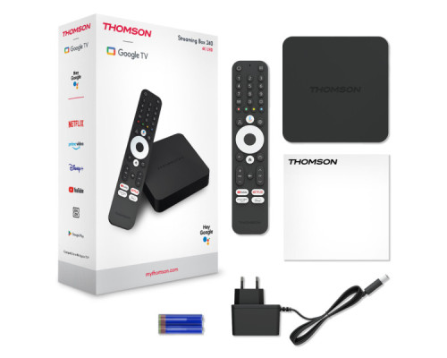 Медіаплеєр THOMSON Streaming Box 4K 2/32 GB 240G (241225)