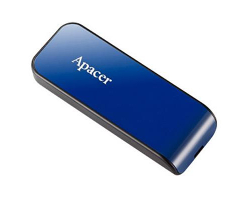 USB флеш накопичувач Apacer 16GB AH334 blue USB 2.0 (AP16GAH334U-1)