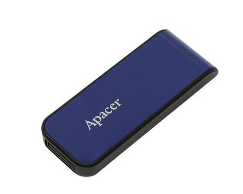 USB флеш накопичувач Apacer 16GB AH334 blue USB 2.0 (AP16GAH334U-1)