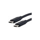 Дата кабель USB-C to USB-C 1.5m 60W black Kingda (KD-UCUC3002-1.5m)