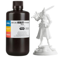 Фотополімерна смола ELEGOO Resin, ABS-like 3.0 pro 1кг, white (50.103.0245)