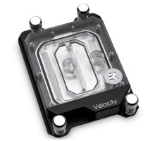 Водоблок Ekwb EK-Quantum Velocity sTR4 D-RGB - Nickel + Plexi (3831109810286)