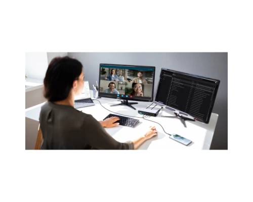 Порт-реплікатор Belkin USB-C Pro Thunderbolt 4 Dock Triple Display Dock 8K (INC006VFSGY) Порт-реплікатор Belkin USB-C Pro Thunderbolt 4 Dock Triple Display Dock 8K (INC006VFSGY)