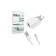 Зарядний пристрій XO L65 адаптер 2USB / 2.4А + Type-C white (XO-L65-TC)