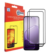 Скло захисне Dengos OPPO A6x 4G / A6k 4G / A6 4G Black 2 pcs (DG-TG2P-95)
