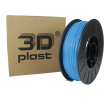 Пластик для 3D-принтера 3Dplast PETG 1.75мм, 0.85кг, light-blue (3DPTG17508BLU)
