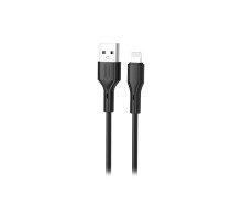 Дата кабель USB 2.0 AM to Lightning 1.0m black XO (NB230-AI.black)