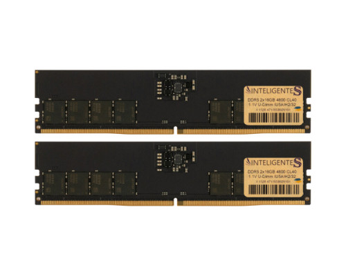 Модуль пам'яті для комп'ютера DDR5 32GB (2x16GB) 4800 MHz INTELIGENTES (IU5AIH2/32)