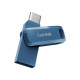 USB флеш накопичувач SanDisk 128GB Ultra Dual Drive Go Navy Blue USB 3.1 Type-C (SDDDC3-128G-G46NB)