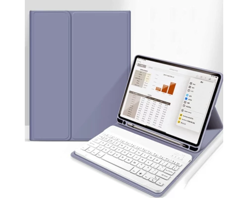 Чохол до планшета BeCover with keyboard Apple iPad Pro 13" M4 2024 Purple (713007) Чохол до планшета BeCover with keyboard Apple iPad Pro 13" M4 2024 Purple (713007)