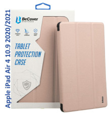 Чохол до планшета BeCover Tri Fold Hard Apple iPad Air 4 10.9 2020/2021 Pink (709660) (709660)