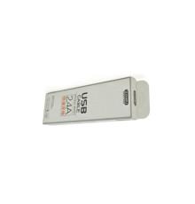 Дата кабель USB 2.0 AM to Micro 5P 1.0m KSC-285 PINNENG 2.4A White iKAKU (KSC-285-M)