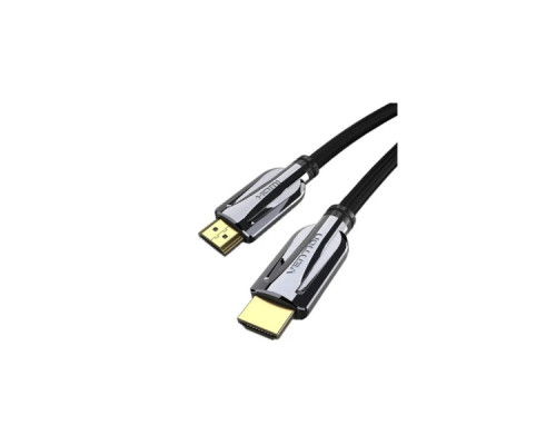 Кабель мультимедійний HDMI M to HDMI M 1.5m V2.1 8K60Hz braided black Vention (AALBG)