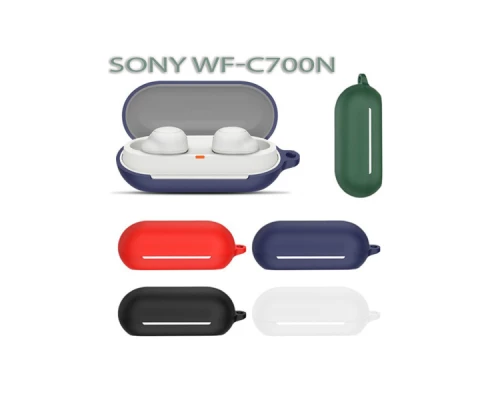 Чохол для навушників BeCover Silicon для Sony WF-C700N Black (712028)