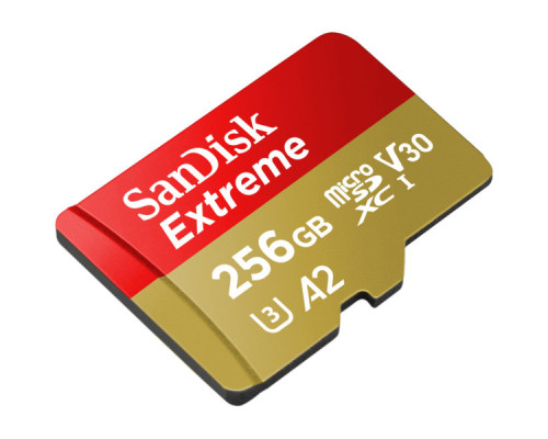 Карта пам'яті SanDisk 256GB microSD class 10 UHS-I U3 Extreme (SDSQXAV-256G-GN6MN)