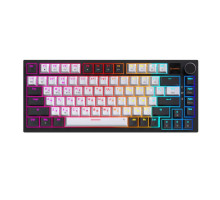 Клавіатура GamePro Asgard Valhalla Pro Rainy Switch Bluetooth/2.4G/USB USB White with display (MK160W-D-Pro)