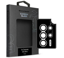 Скло захисне Armorstandart Camera Supreme BI Samsung S25 Ultra Black Clear (ARM83223)