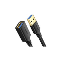 Дата кабель USB 3.0 AM/AF 1.0m US129 black Ugreen (10368)