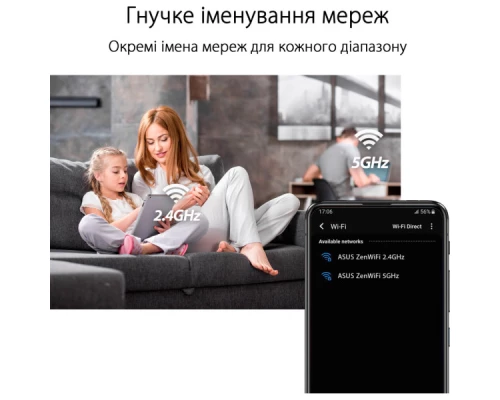 Точка доступу Wi-Fi ASUS XD4 Plus 2pk Black (90IG07M0-MO3C30) Точка доступу Wi-Fi ASUS XD4 Plus 2pk Black (90IG07M0-MO3C30)