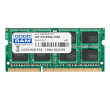 Модуль пам'яті для ноутбука SoDIMM DDR3 8GB 1333 MHz Goodram (GR1333S364L9/8G)