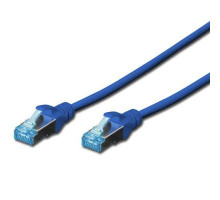 Патч-корд Digitus 3м, cat.5e, SF-UTP, AWG 26/7, blue (DK-1531-030/B)