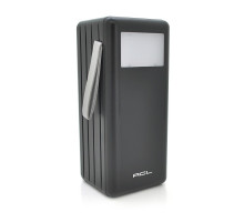 Батарея універсальна ACL 80000mAh, 4*USB, with Cable(USB/Micro/Type-C/Lighting), Black (PW-108)