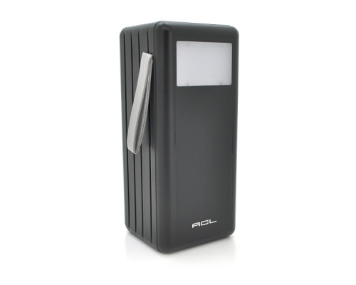 Батарея універсальна ACL 80000mAh, 4*USB, with Cable(USB/Micro/Type-C/Lighting), Black (PW-108)