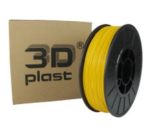 Пластик для 3D-принтера 3Dplast PLA 1.75мм, 0.85кг, yellow (3DPLA17508YL)