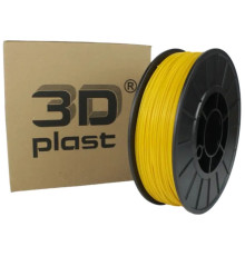 Пластик для 3D-принтера 3Dplast PLA 1.75мм, 0.85кг, yellow (3DPLA17508YL)