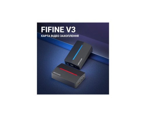 Пристрій захоплення відео Fifine V3 Game collection card (V3)