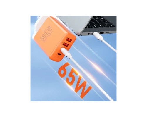 Зарядний пристрій Proda AZEADA Seagulls AZ-19 GaN5 65W USB-A (QC4.0) USB-C (PD3.0) orange (AZ-19-OR) Зарядний пристрій Proda AZEADA Seagulls AZ-19 GaN5 65W USB-A (QC4.0) USB-C (PD3.0) orange (AZ-19-OR)