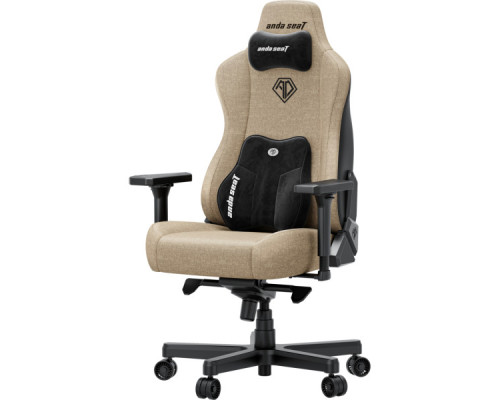 Крісло ігрове Anda Seat Kaiser 3E Fabric XL Dark Beige (AD23YC-XL-09-H-CF-H01)