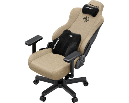 Крісло ігрове Anda Seat Kaiser 3E Fabric XL Dark Beige (AD23YC-XL-09-H-CF-H01)