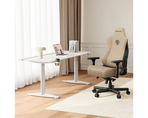 Крісло ігрове Anda Seat Kaiser 3E Fabric XL Dark Beige (AD23YC-XL-09-H-CF-H01)